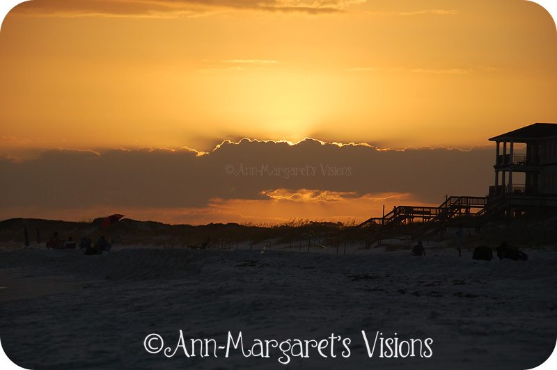 sunset June Orange black