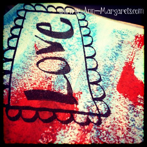 love art journal page2