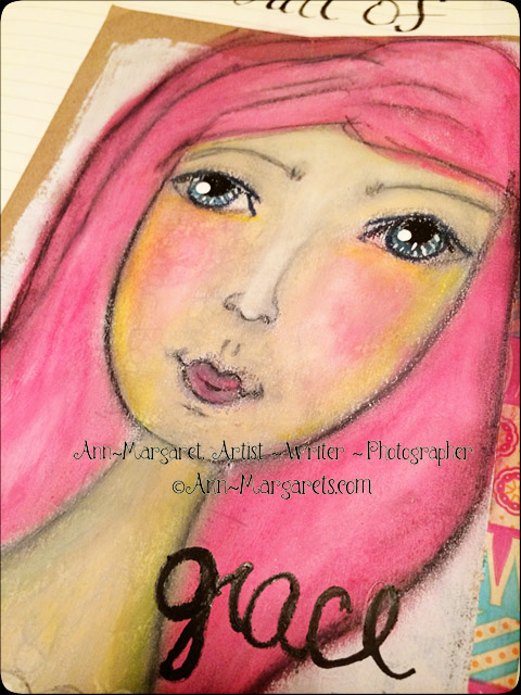 girl-grace-art-journal-pink-hair-documented-life